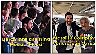 Messi was Spotted in Barcalona in Coldplay Concert 🤯🚨🔵🔴