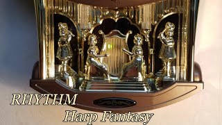 全曲/CHRISTMAS SONGS】RHYTHM SSS Harp Fantasy Clock - 4MH801R06