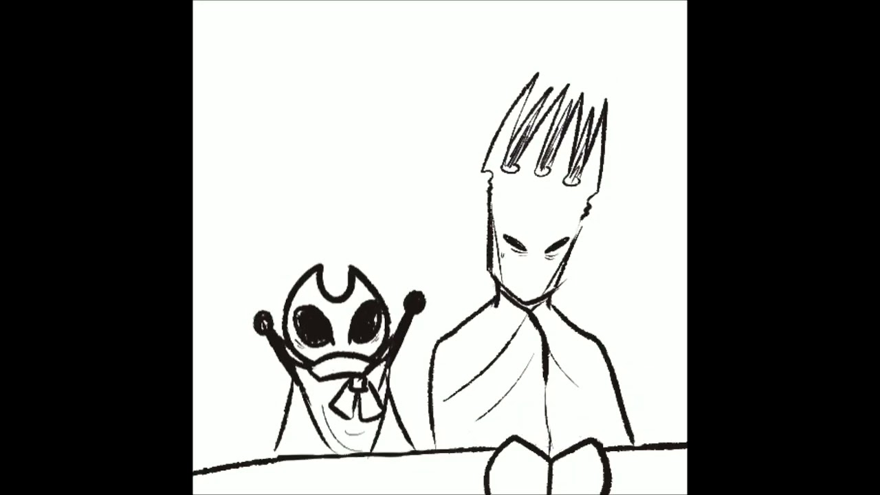 Hornet gonna punch Looks to the Moon - Rain World × Hollow Knight meme