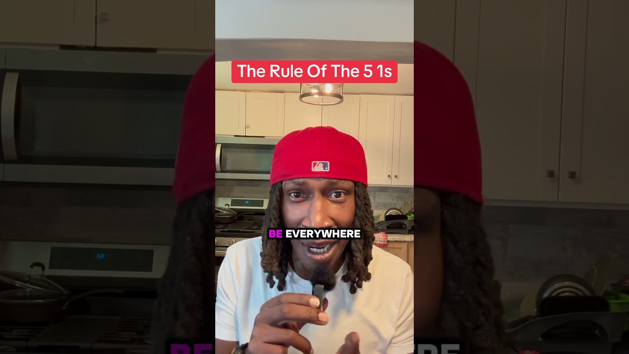 Follow the rules of the 5 1s and success will be rewarded. 