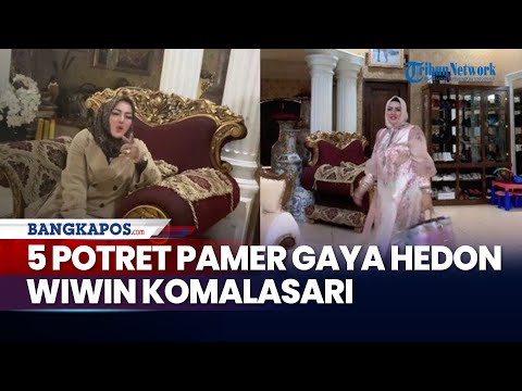 5 Potret Pamer Gaya Hedon Wiwin Komalasari Ibu Kades Bogor