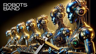 Robots band 🎧 (Inspiring & Uplifting Ambiant Deep House Music) #ambiant #housemusic #edm