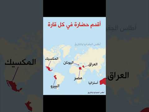 اقدم حضارة في كل قارة
