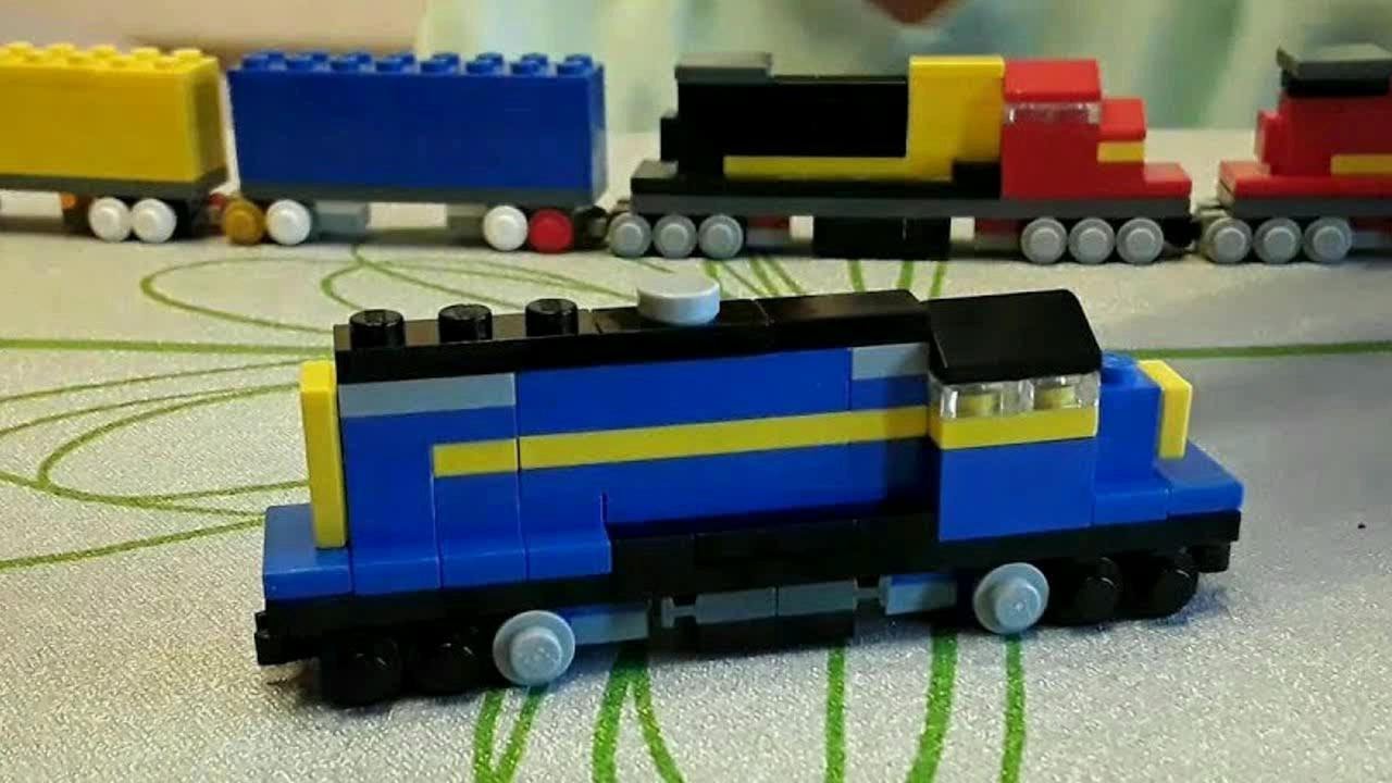 Лего поезда 777 и 1206 из фильма Неуправляемый / Unstoppable - YouTube