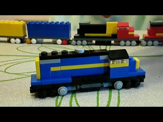 Лего поезда 777 и 1206 из фильма Неуправляемый / Unstoppable - YouTube