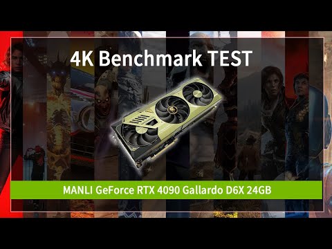 [4K VGA <strong>Benchmark</strong>] MANLI GeForce RTX 4090 Gallardo D6X 24GB