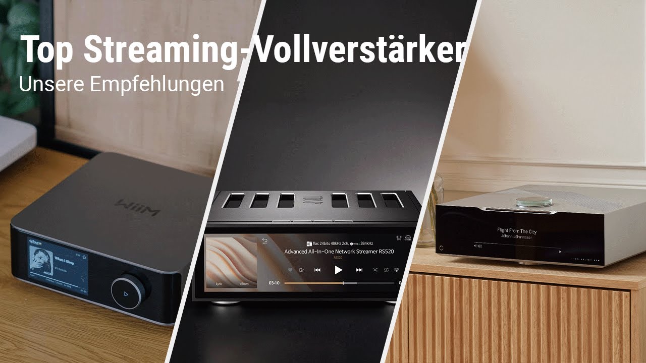 High-End Sound für jeden Geldbeutel: 5 Streaming-Amps im Vergleich