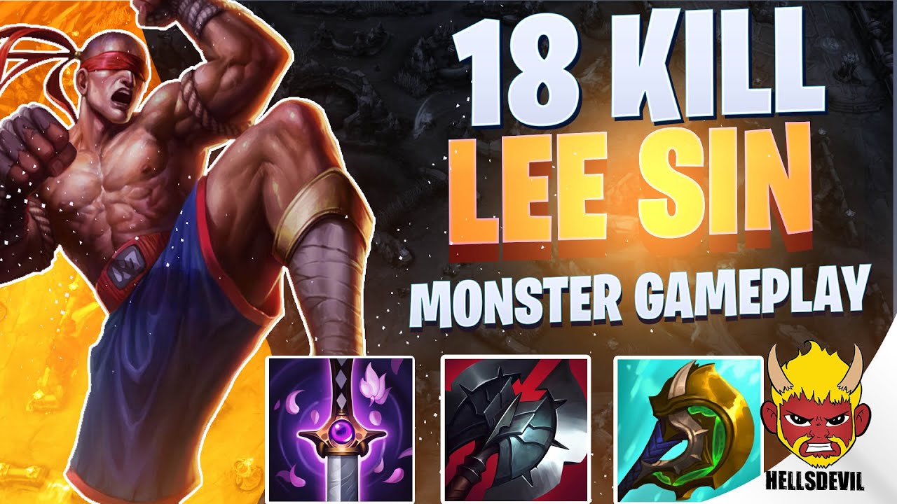 WILD RIFT 18 KILL MONSTER LEE SIN Ft AndresZed Challenger Lee Sin