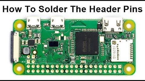 How to Solder the Raspberry Pi Header Pins