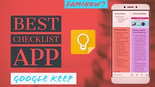 How to create Checklist or To Do lists  in Google Keep, Fast and Easy Tips screenshot 5