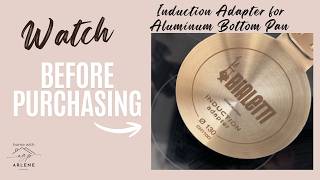 This Induction Heat Adapter Plate Saved My Mornings #inductionstove #inductioncooktop #adapter