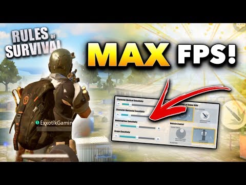 Rules of Survival BEST Settings to WIN!! (Tips and Tricks)