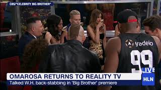 Omarosa  Many people want to stab me in back