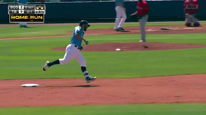 BOS@TB: Leonard scores Wong, Milone on three-run s...
