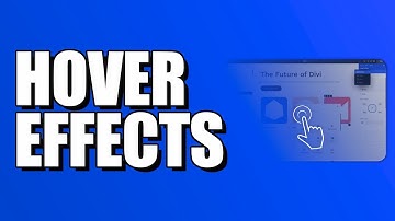 Master Divi Hover Effects