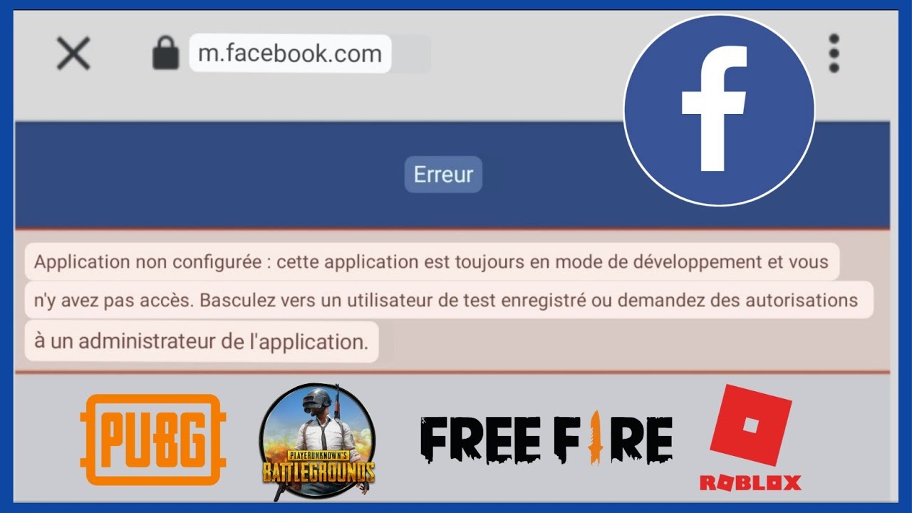 Comment réparer l'application Facebook non configurée toujours en mode  développement (2022) 