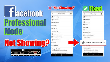 How to fix Facebook Professional mode not showing 2025 🔧