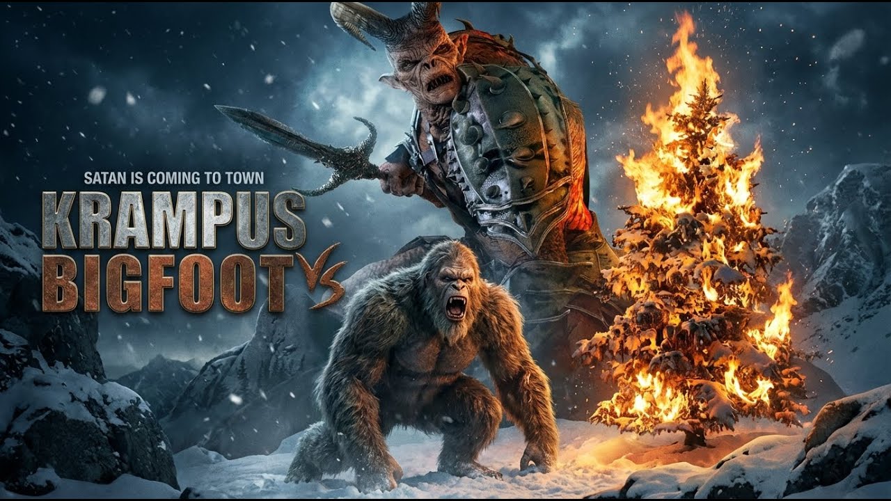 Bigfoot Takes On Krampus – The Most Absurd Monster Fight Ever! - YouTube