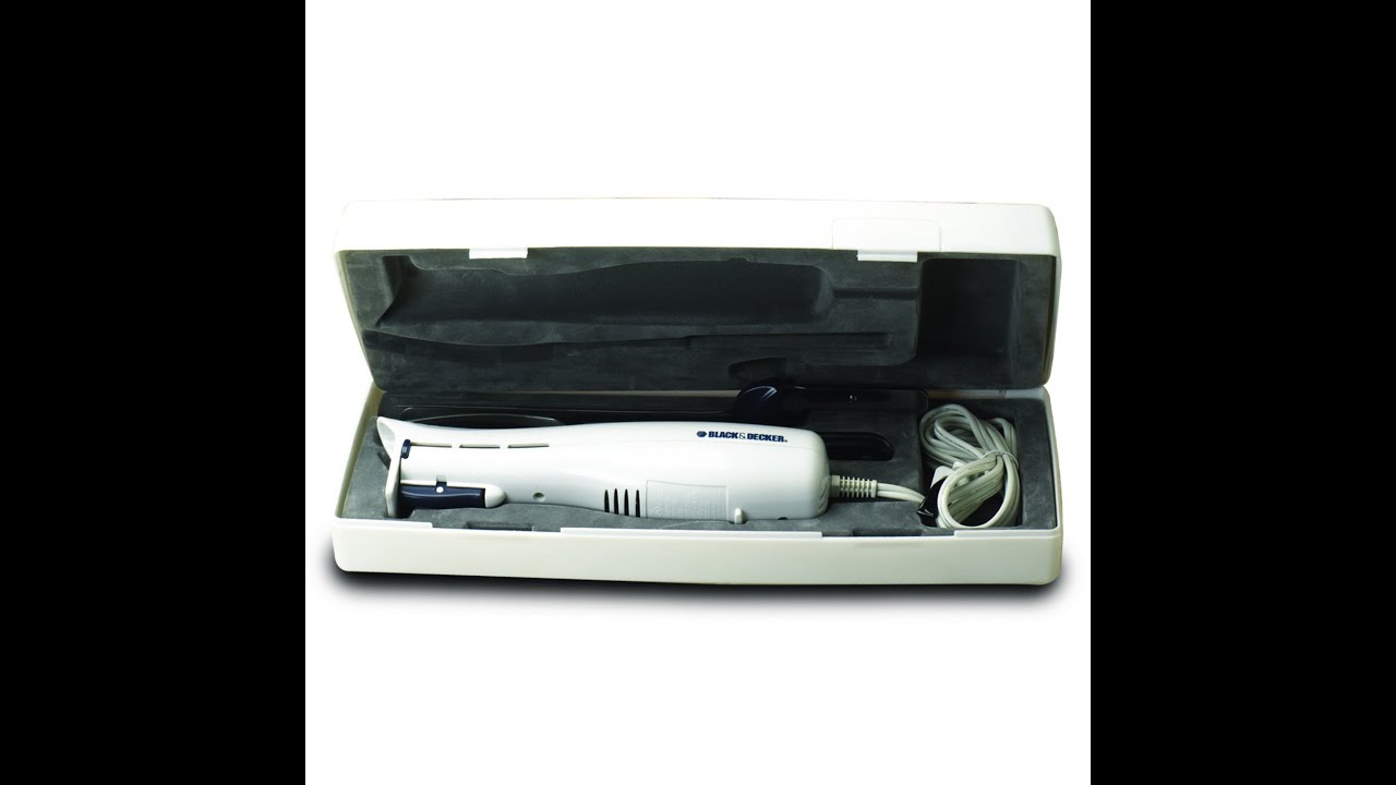Review Black & Decker EK700 9Inch Electric Carving Knife, White YouTube