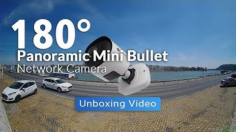 Milesight 180⁰ Panoramic Mini Bullet Network Camera - Unboxing Video