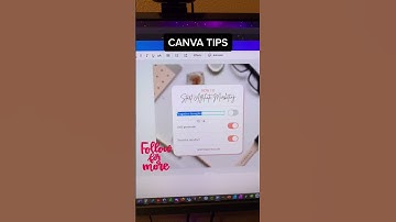 #shorts Canva Tips and Tricks - Toggle Button