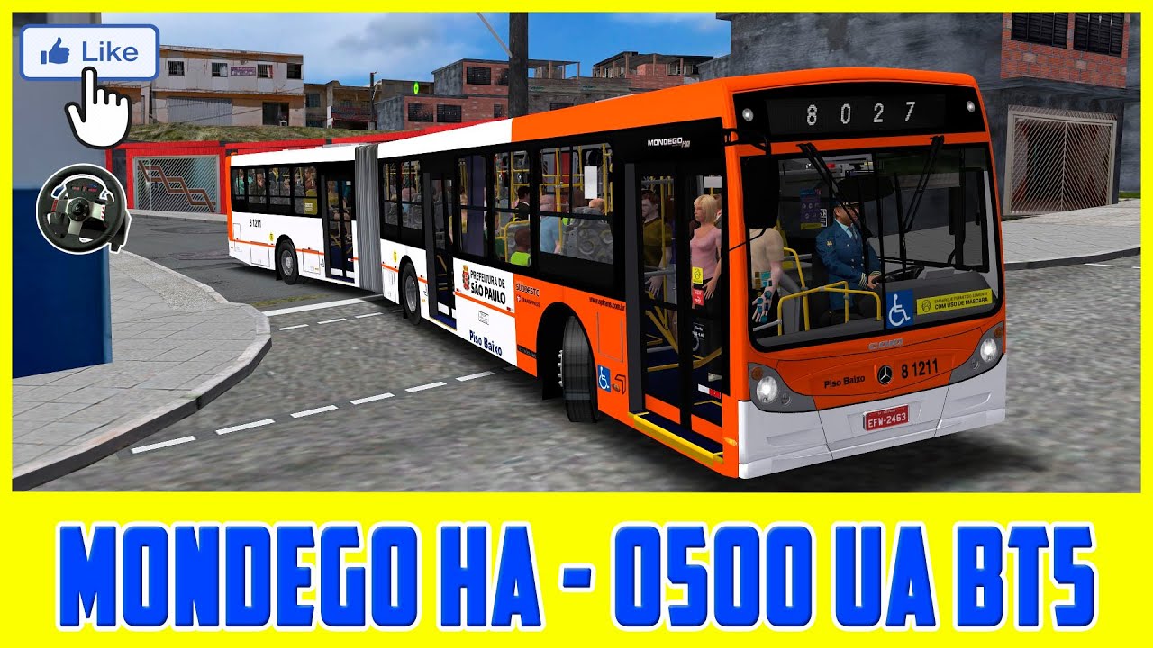 OMSI 2] ESPECIAL MAPA CARRÃO CITY V5 - 8027 - TRANSPASS TRANSPORTES ...