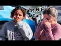 She Hit a Car | First Accident