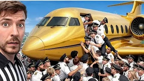 100 pilots Fight For A private jet II Mr beast  hindi New video#mrbeast @MrBeast 