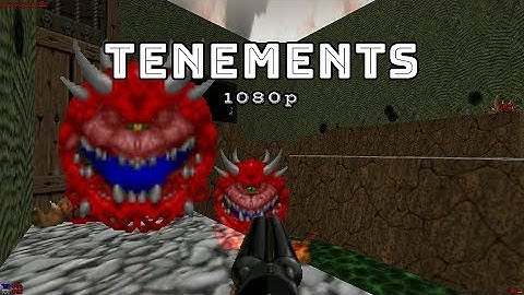 Old Games - Doom 2 HD / Mission 17 - Tenements / PC Gameplay 1080p
