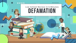 Defamation: Law School exam review in 5 mins!