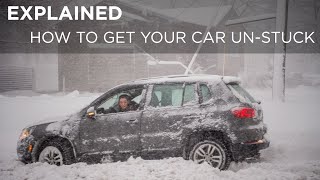 Car Stuck In Snow? How To Get Your Car Unstuck Driving Advice Driving.ca