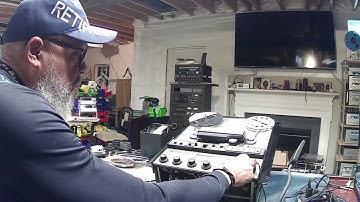 AMPEX ATR 700 Reel to Reel Initial Check