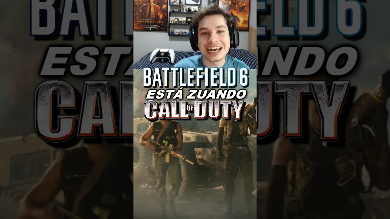 Battlefield 6 está ZOANDO o COD no NOVO TRAILER!