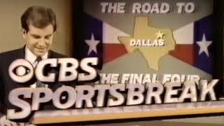 CBS SPORTSBREAK - Jim Nantz - March 23 1986