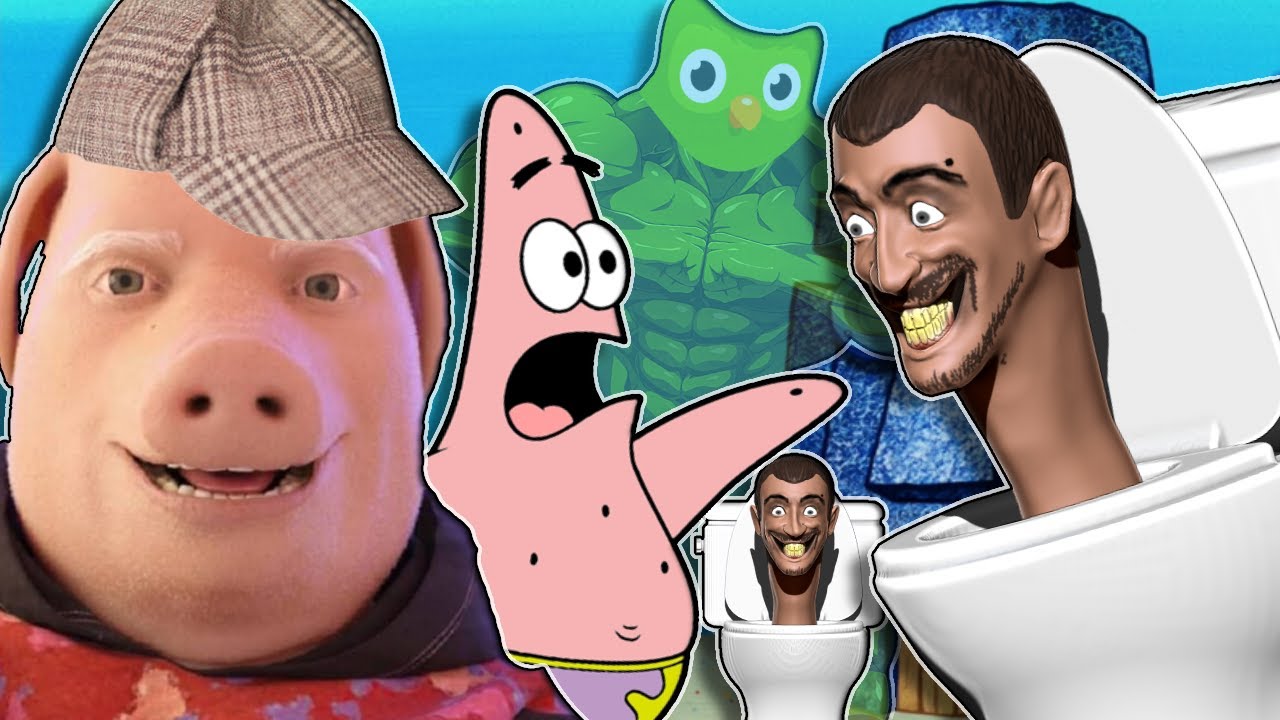 GLI SKIBIDI TOILET CATTURANO JOHN PORK YouTube