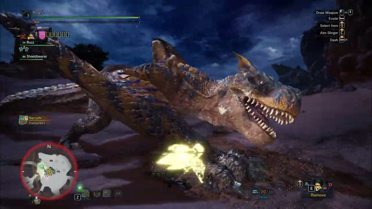 Monster Hunter World: If a T-rex and a Gecko had a child: Tigrex
