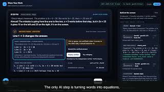 Show Your Work: math answers Alexa+ can prove (Amazon Developer Hackathon demo)