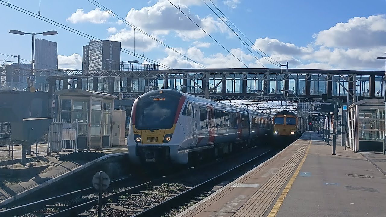 Trains at Stratford (london) Feat. TrainspottingD