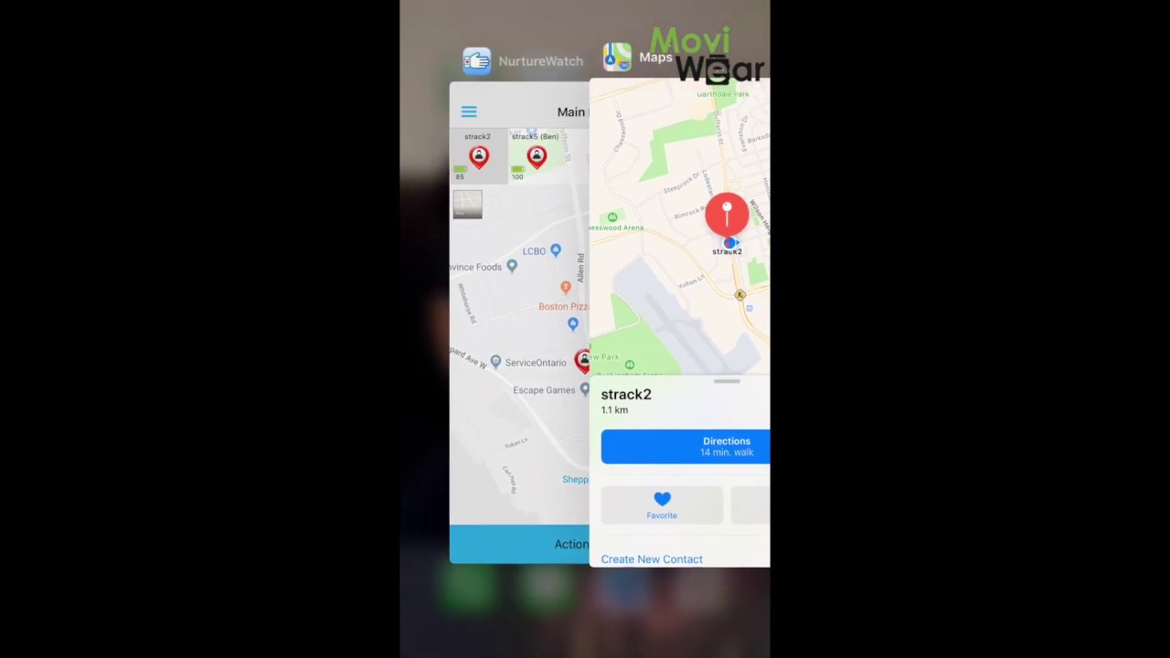 Pequeno Guardian (4G LTE SOS small tracker) GEO FENCING Demo
