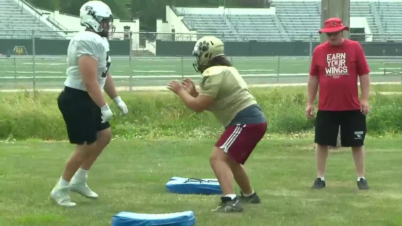 camp Point Central AllState Center Owen Roth Prepares For An AllStar
