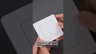 MOES New Star Ring Smart ZigBee Push Button Switch Embedded Light Touch Switch