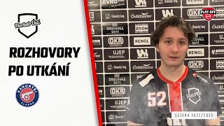 Rozhovory po utkání SF5: Florbal Ústí - Kanonýři Kladno 0:4