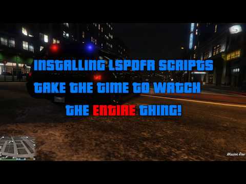 LSPDFR TUTORIAL - LETS INSTALL SCRIPTS Part 2