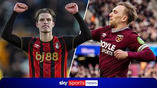 Transfer updates for Premier League players including Alex Scott, Jarrod Bowen and Joao Palhinha