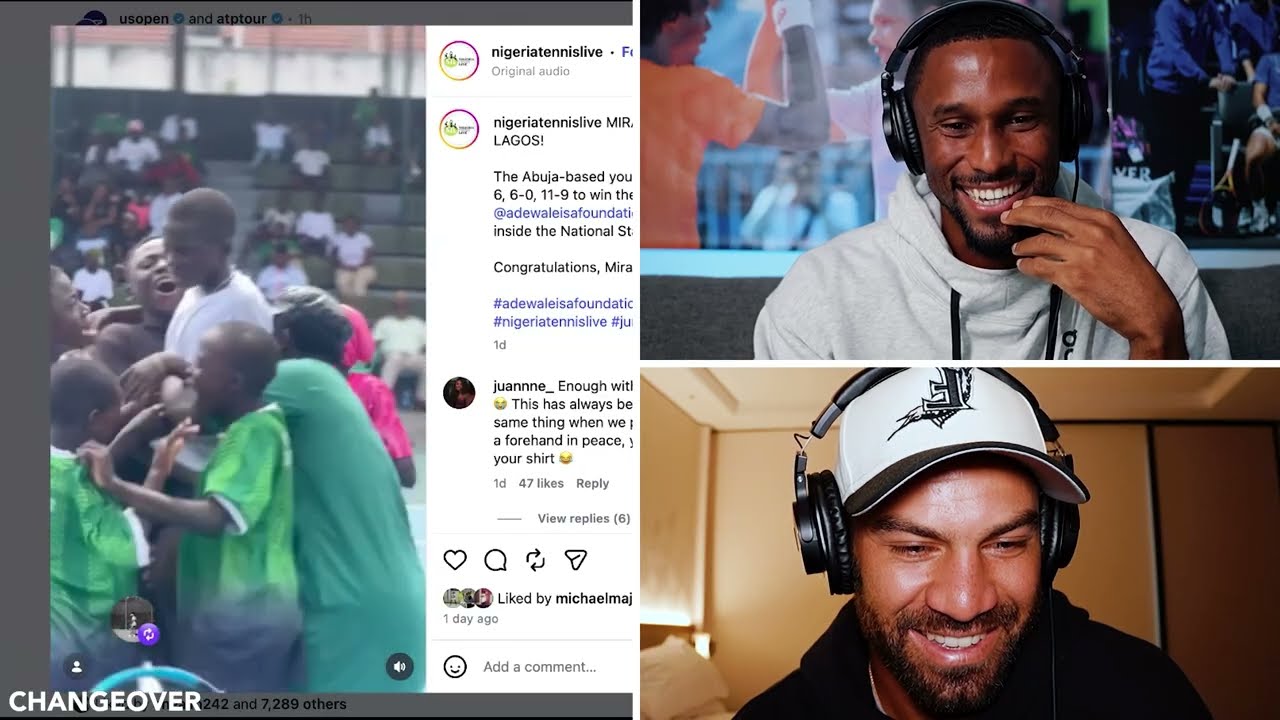 Reacting to Heartbreaking Loss in Nigeria Junior Tennis Competition