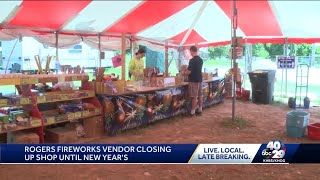 Rogers firework tent owner talks firework disposal and storage safety