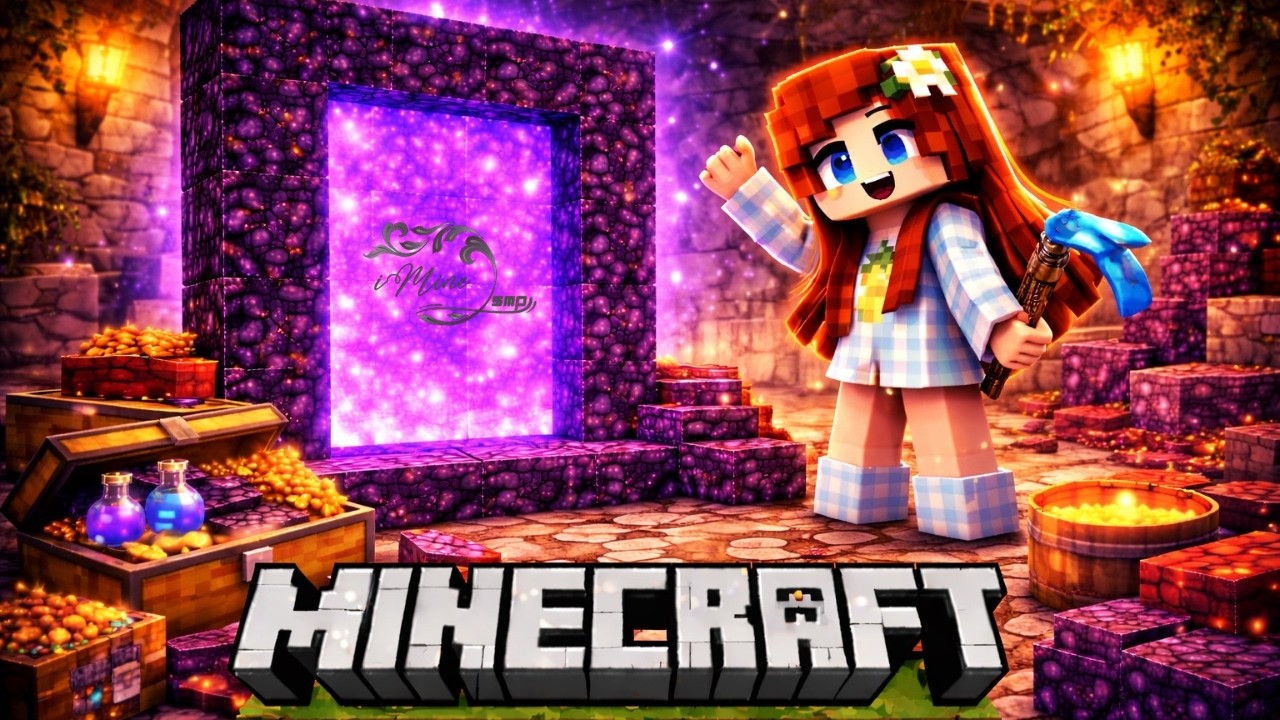 Finishing the Nether Portal Today! 😱 | Minecraft Survival Live 🔥 - YouTube