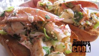 Southeast Asian Inspired Lobster Roll: The Aimless Cook