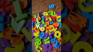 Asmr Magnet Numbers And Letters