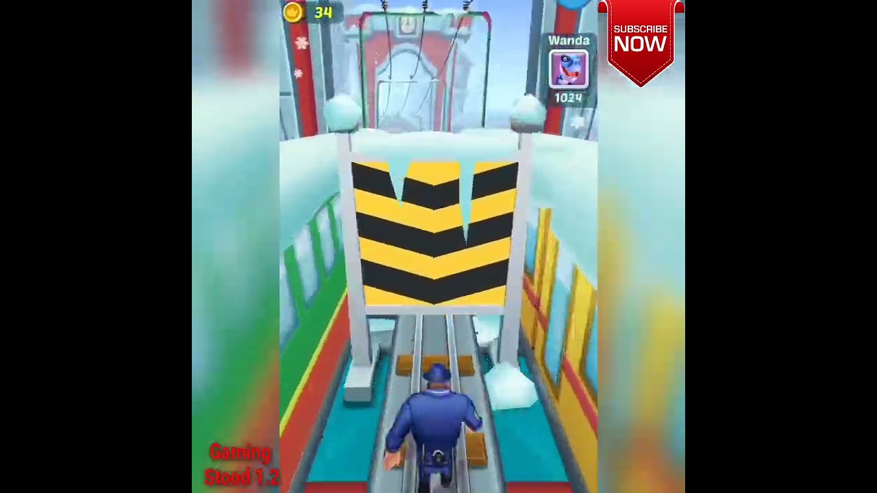 Subway Princess Running Game play. iOS, Android, Walkthrough game. 